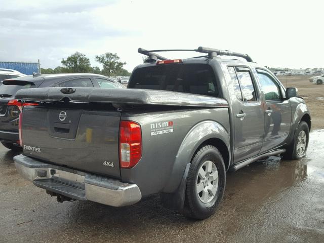 1N6AD07W06C422101 - 2006 NISSAN FRONTIER C CHARCOAL photo 4