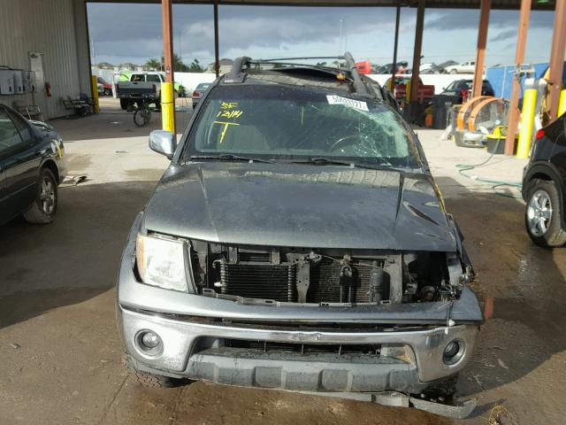 1N6AD07W06C422101 - 2006 NISSAN FRONTIER C CHARCOAL photo 9