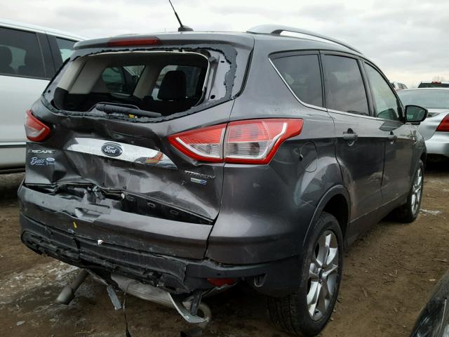 1FMCU9J95EUA59124 - 2014 FORD ESCAPE TIT GRAY photo 4