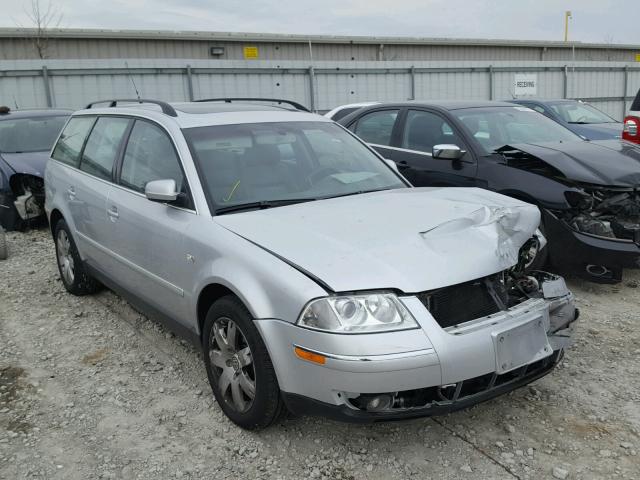 WVWYH63B12E322650 - 2002 VOLKSWAGEN PASSAT GLX SILVER photo 1