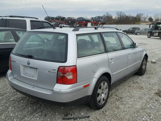 WVWYH63B12E322650 - 2002 VOLKSWAGEN PASSAT GLX 银色 照片 4
