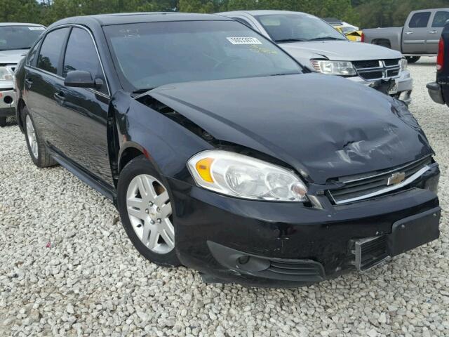 2G1WG5EK2B1273471 - 2011 CHEVROLET IMPALA LT BLACK photo 1