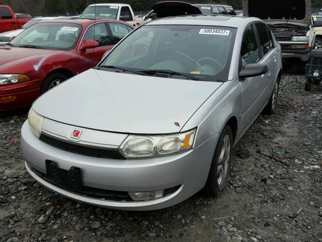1G8AK54F33Z190915 - 2003 SATURN ION LEVEL SILVER photo 2