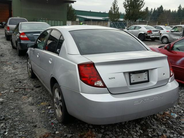 1G8AK54F33Z190915 - 2003 SATURN ION LEVEL SILVER photo 3