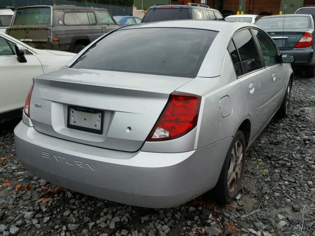 1G8AK54F33Z190915 - 2003 SATURN ION LEVEL SILVER photo 4