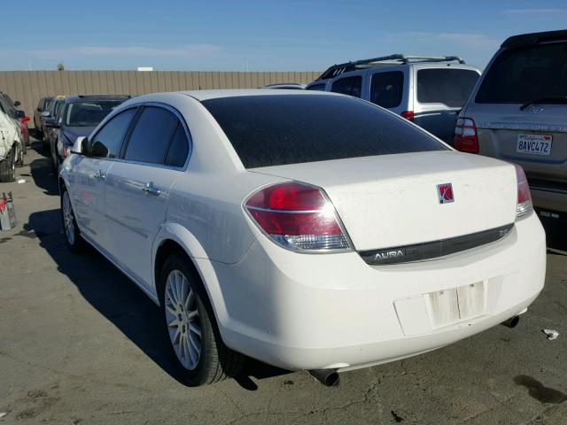 1G8ZV57787F145572 - 2007 SATURN AURA XR WHITE photo 3