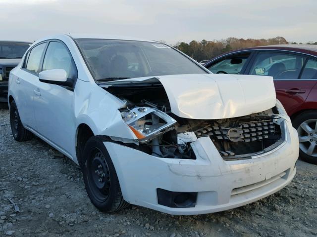 3N1AB61E57L677198 - 2007 NISSAN SENTRA 2.0 WHITE photo 1