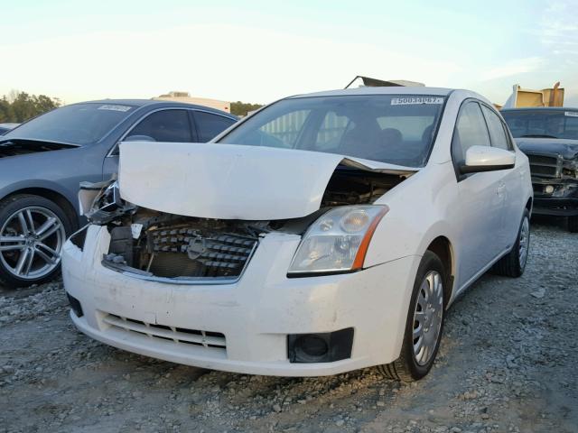 3N1AB61E57L677198 - 2007 NISSAN SENTRA 2.0 WHITE photo 2