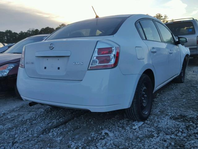 3N1AB61E57L677198 - 2007 NISSAN SENTRA 2.0 WHITE photo 4