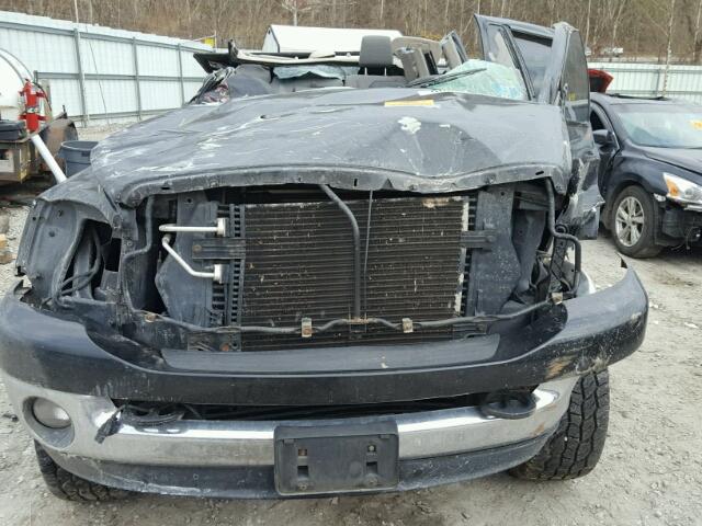 3D7KS29CX7G725600 - 2007 DODGE RAM 2500 BLACK photo 7