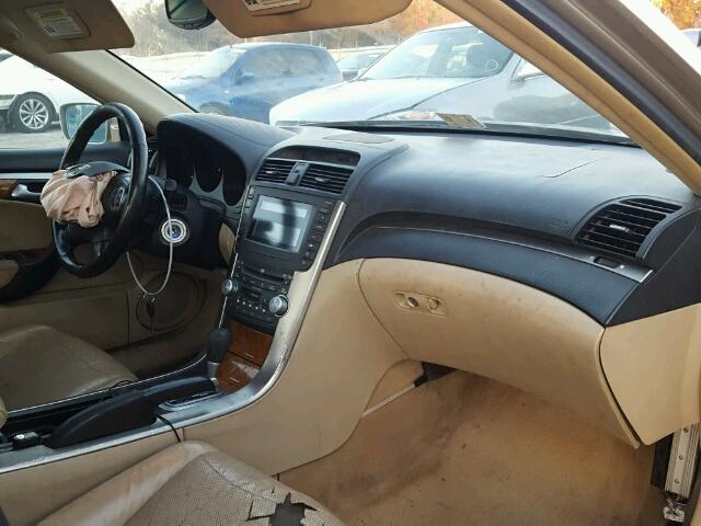 19UUA66265A073788 - 2005 ACURA TL TAN photo 5