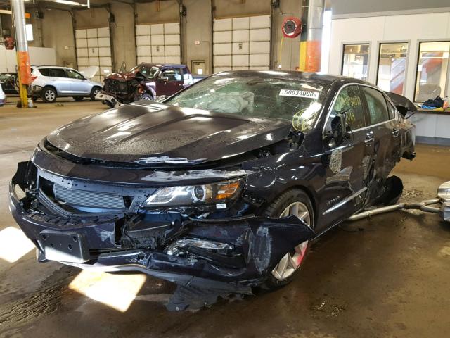 2G1105S35K9105031 - 2019 CHEVROLET IMPALA PRE BLACK photo 2