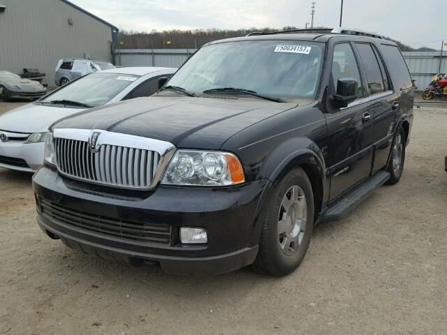 5LMFU285X6LJ22424 - 2006 LINCOLN NAVIGATOR Czarny zdjęcie 2