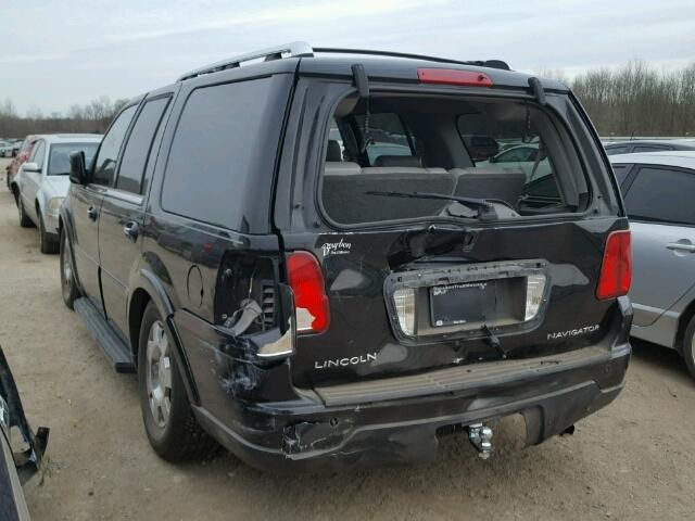 5LMFU285X6LJ22424 - 2006 LINCOLN NAVIGATOR Czarny zdjęcie 3