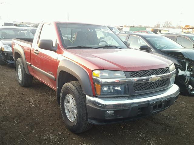 1GCDT146848172961 - 2004 CHEVROLET COLORADO RED photo 1