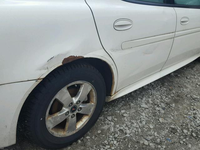 2G2WS522951131234 - 2005 PONTIAC GRAND PRIX 白色 照片 9