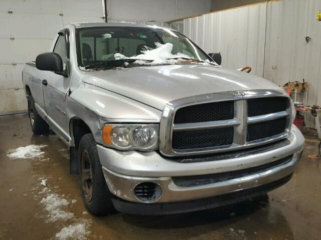 1D7HA16N35J648271 - 2005 DODGE RAM 1500 S GRAY photo 1