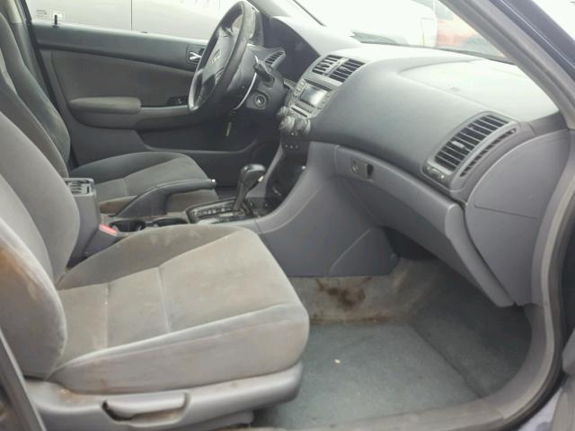 1HGCM56397A224552 - 2007 HONDA ACCORD SE BLUE photo 5