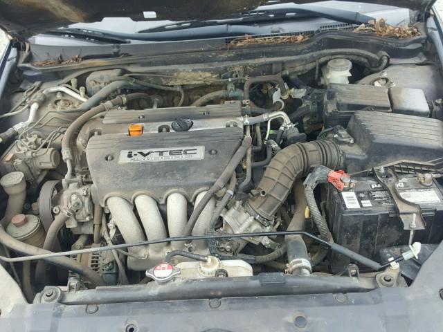 1HGCM56397A224552 - 2007 HONDA ACCORD SE BLUE photo 7