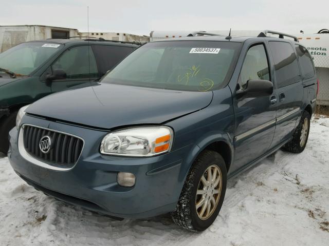 5GADV33L35D183213 - 2005 BUICK TERRAZA CX BLUE photo 2