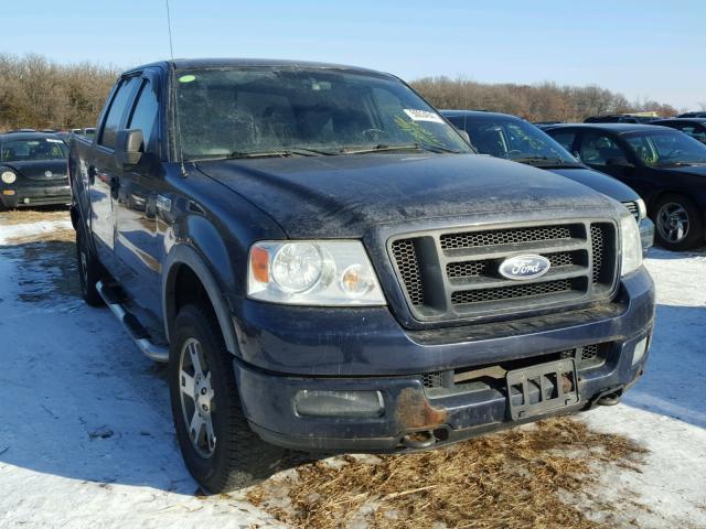 1FTPW14525KE36580 - 2005 FORD F150 SUPER BLUE photo 1