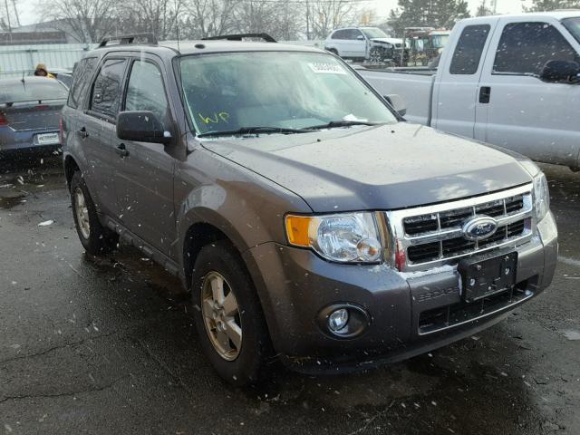 1FMCU0D79AKB95672 - 2010 FORD ESCAPE XLT GRAY photo 1