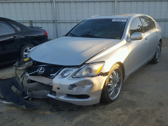 JTHBH96S565042625 - 2006 LEXUS GS GENERAT SILVER photo 2