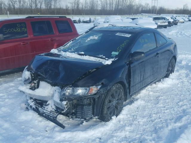 2HGFG1B86BH516071 - 2011 HONDA CIVIC EX BLACK photo 2