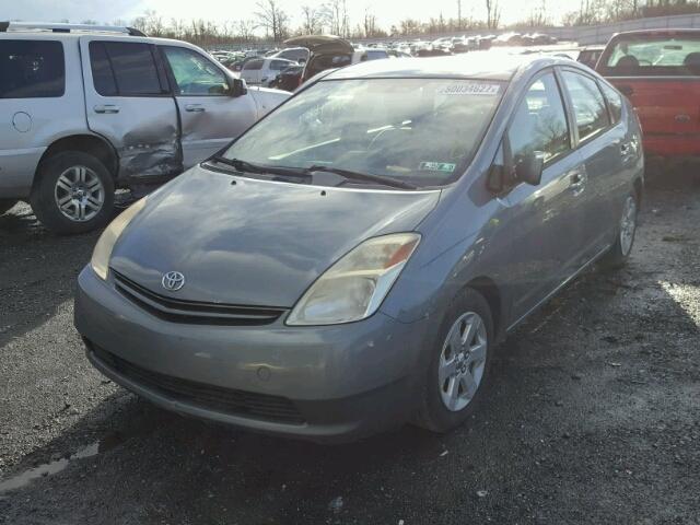 JTDKB22U853025278 - 2005 TOYOTA PRIUS GRAY photo 2