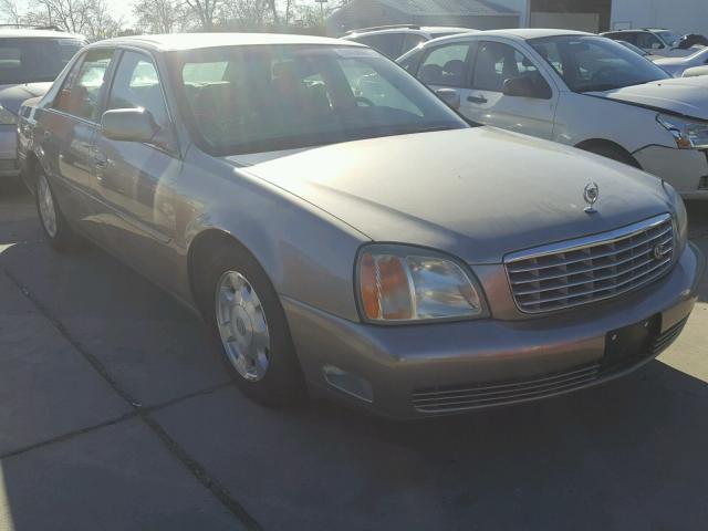 1G6KD54Y62U123780 - 2002 CADILLAC DEVILLE SILVER photo 1