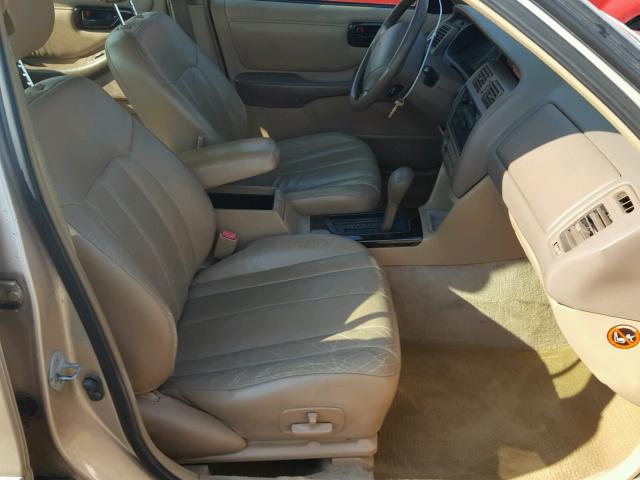 4T1BF12B6VU148421 - 1997 TOYOTA AVALON XL TAN photo 5