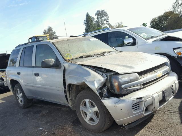 1GNDT13S062198143 - 2006 CHEVROLET TRAILBLAZE SILVER photo 1