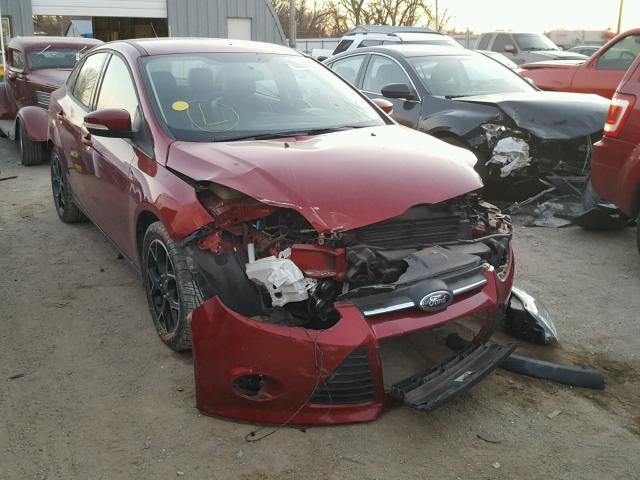 1FADP3F27DL123702 - 2013 FORD FOCUS SE RED photo 1