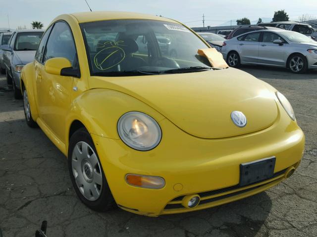 3VWCK21C92M457480 - 2002 VOLKSWAGEN NEW BEETLE 黄色 照片 1