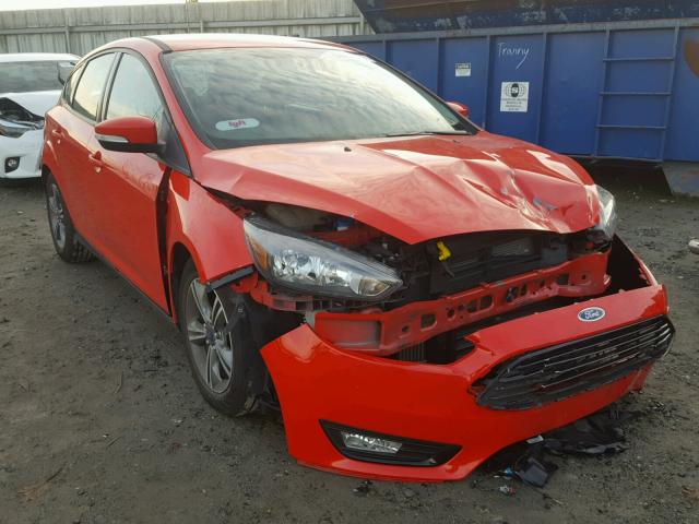 1FADP3KE1GL258808 - 2016 FORD FOCUS SE RED photo 1