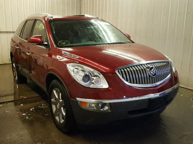 5GAER23738J253885 - 2008 BUICK ENCLAVE CX RED photo 1