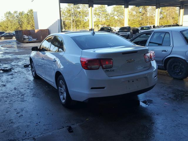 1G11C5SAXDF342680 - 2013 CHEVROLET MALIBU 1LT WHITE photo 3