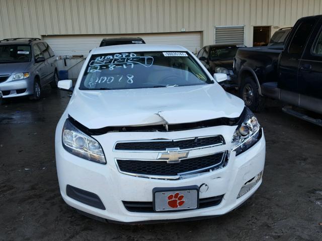 1G11C5SAXDF342680 - 2013 CHEVROLET MALIBU 1LT WHITE photo 9