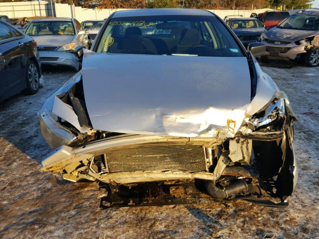 1HGCM56187A039410 - 2007 HONDA ACCORD VAL SILVER photo 9