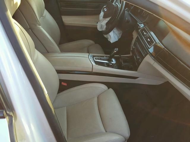 WBAKB83559CY59716 - 2009 BMW 750 LI WHITE photo 5