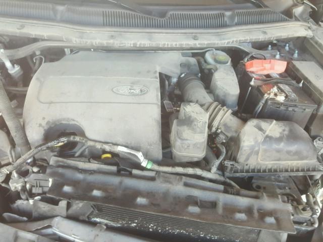 1FM5K7F88DGC37785 - 2013 FORD EXPLORER L GRAY photo 7