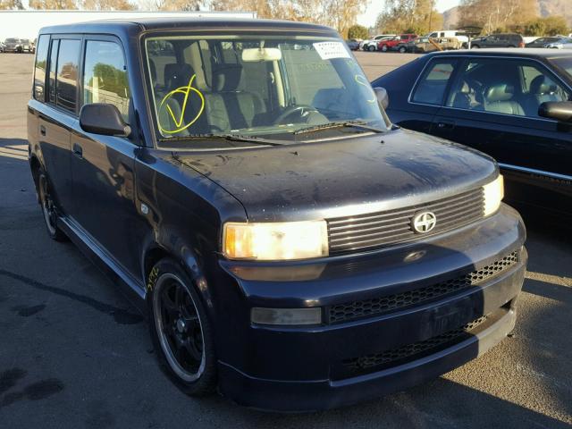 JTLKT324164070596 - 2006 TOYOTA SCION XB BLUE photo 1