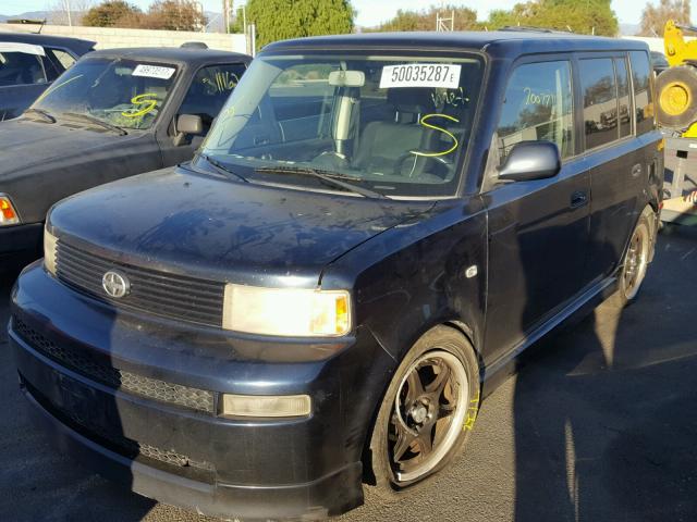 JTLKT324164070596 - 2006 TOYOTA SCION XB Azul foto 2