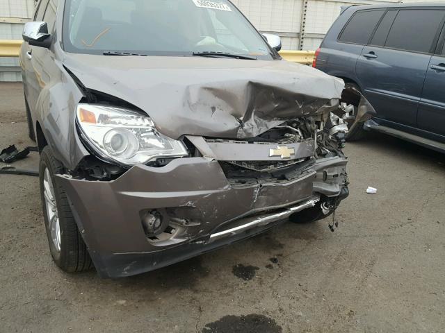 2CNFLGEC2B6324392 - 2011 CHEVROLET EQUINOX LT CHARCOAL photo 9