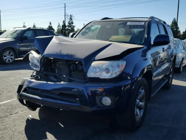 JTEZU17R160065451 - 2006 TOYOTA 4RUNNER LI BLUE photo 2