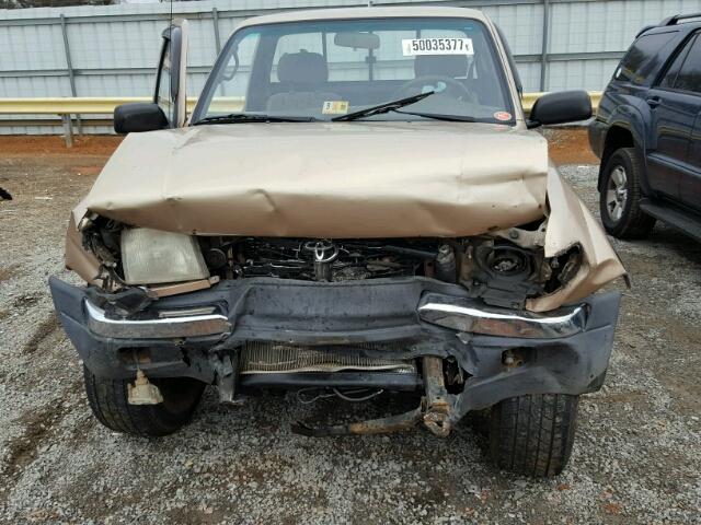 4TAPM62N3XZ461208 - 1999 TOYOTA TACOMA GOLD photo 9