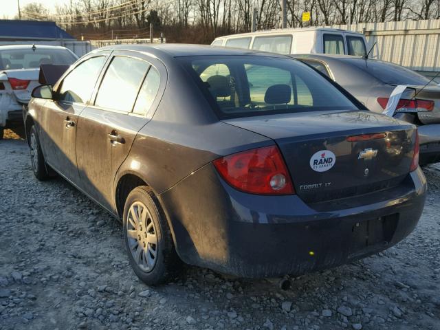 1G1AT58H497154680 - 2009 CHEVROLET COBALT LT GRAY photo 3