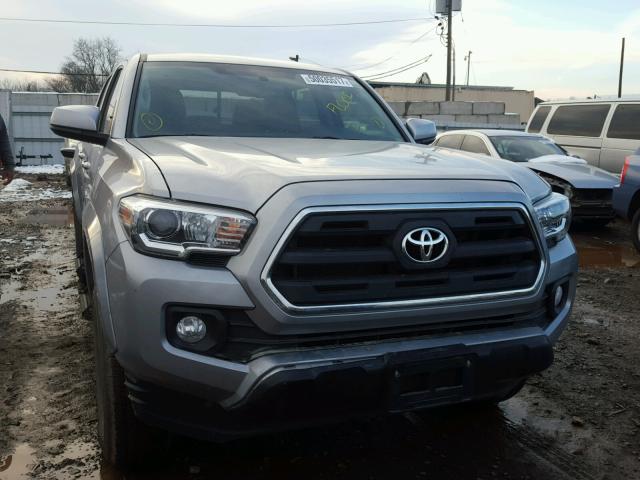 5TFAZ5CN8HX026718 - 2017 TOYOTA TACOMA DOU GRAY photo 9