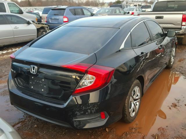 2HGFC2F5XGH510105 - 2016 HONDA CIVIC LX BLACK photo 4