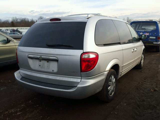 2C8GP64L34R509978 - 2004 CHRYSLER TOWN & COU SILVER photo 4